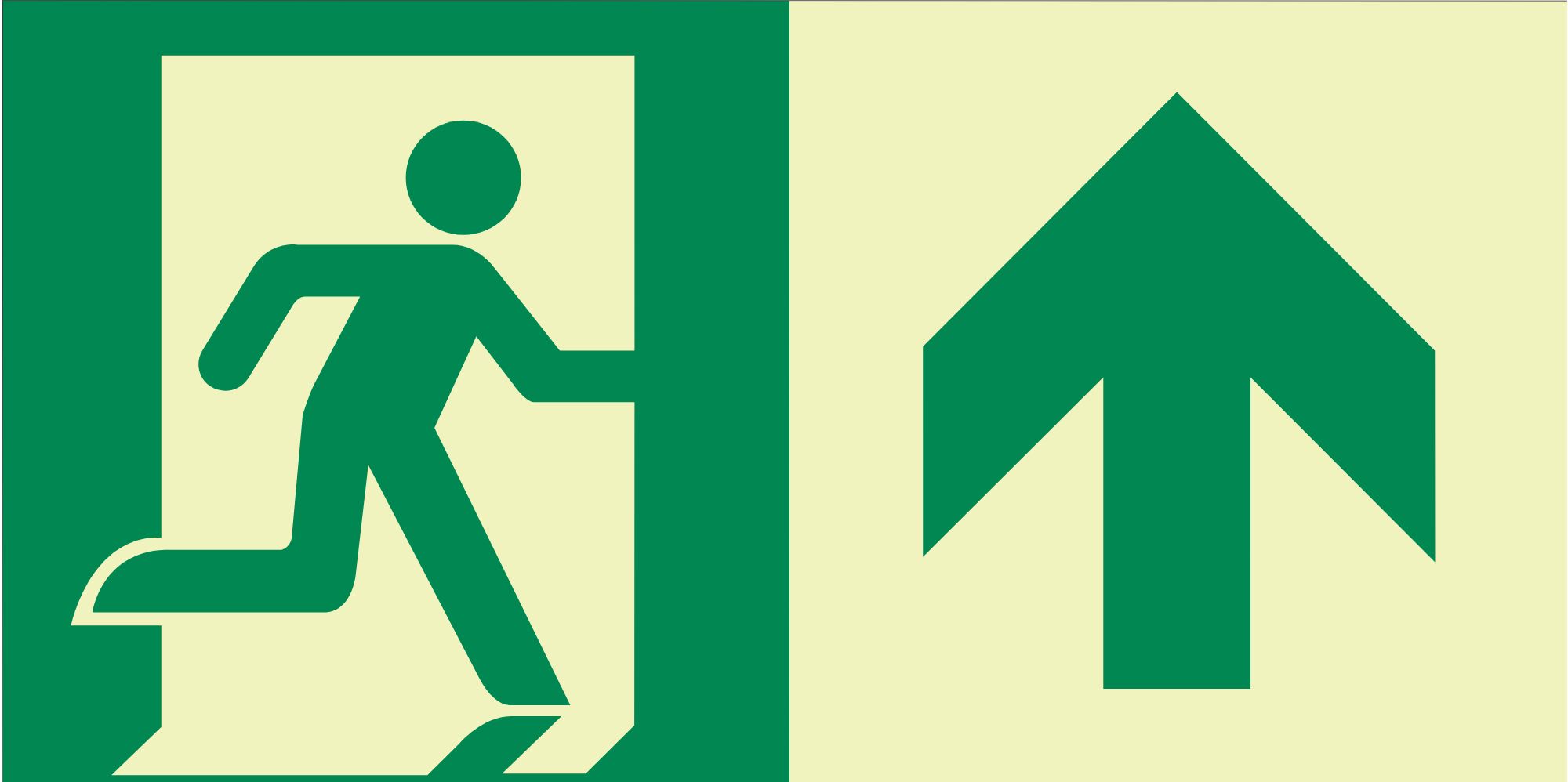 UL 1994 Pictogram — Up Arrow